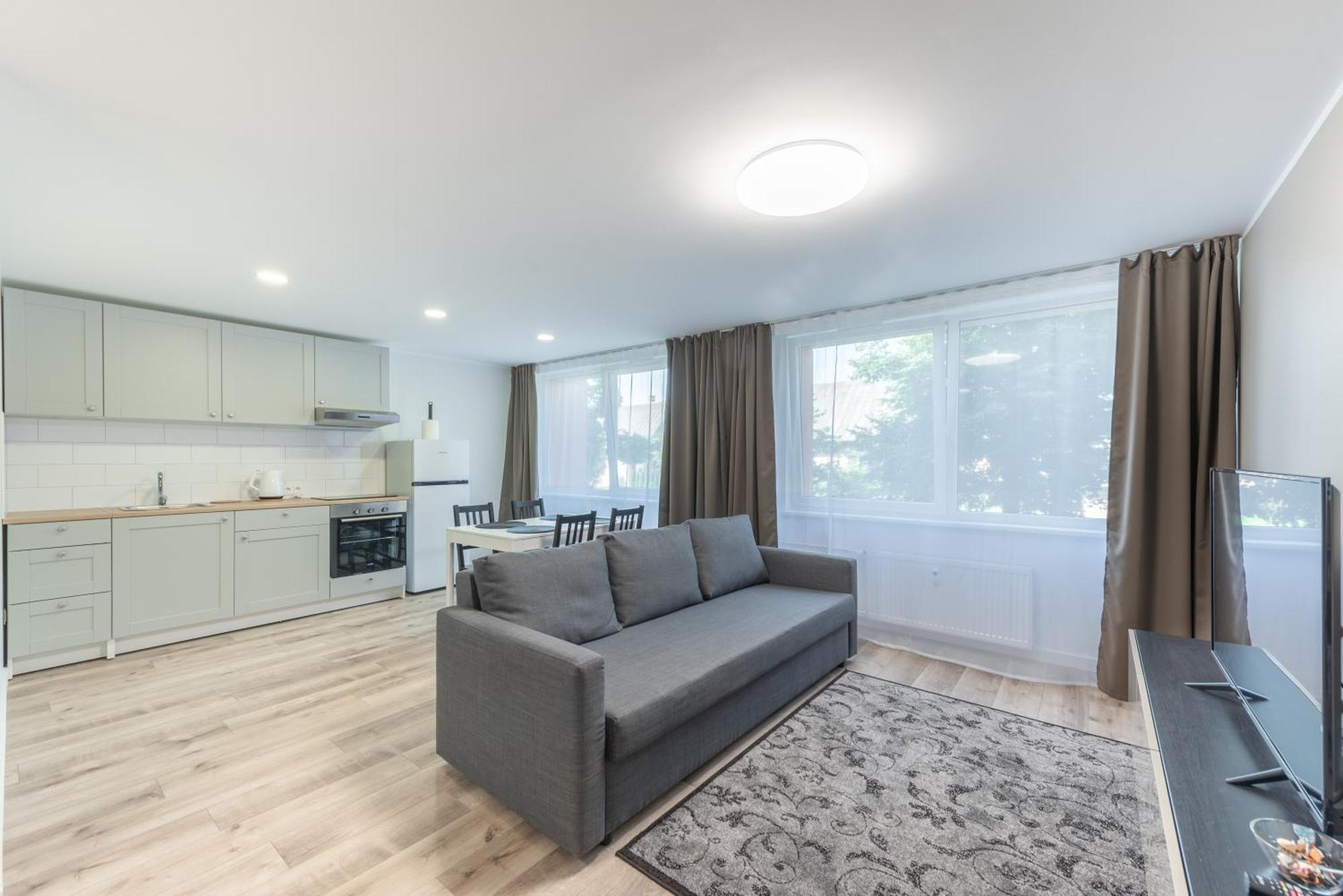 Stiklo Apartamentai Radziwiliszki Exterior foto